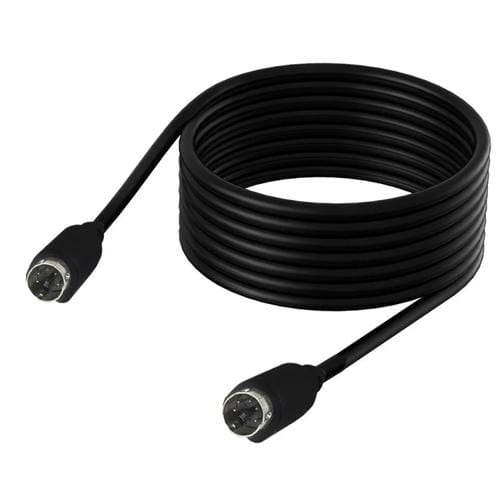 Cable de Audio/Video Mini Din 5 Pines, 0,5 m, Conectores Rectos A Recto