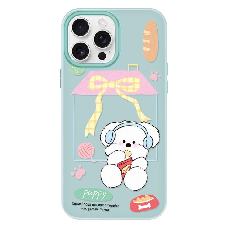 Funda híbrida TPU y Policarbonato iPhone 15 Pro Max Tacto Sedoso (Verde Claro)