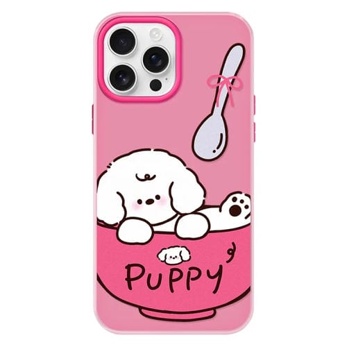 Funda híbrida TPU y Policarbonato iPhone 16 Pro Max Tacto Sedoso (Rosa)