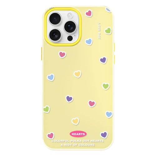 Funda híbrida TPU y PC iPhone 15 Pro Tacto Sedoso (Amarillo)