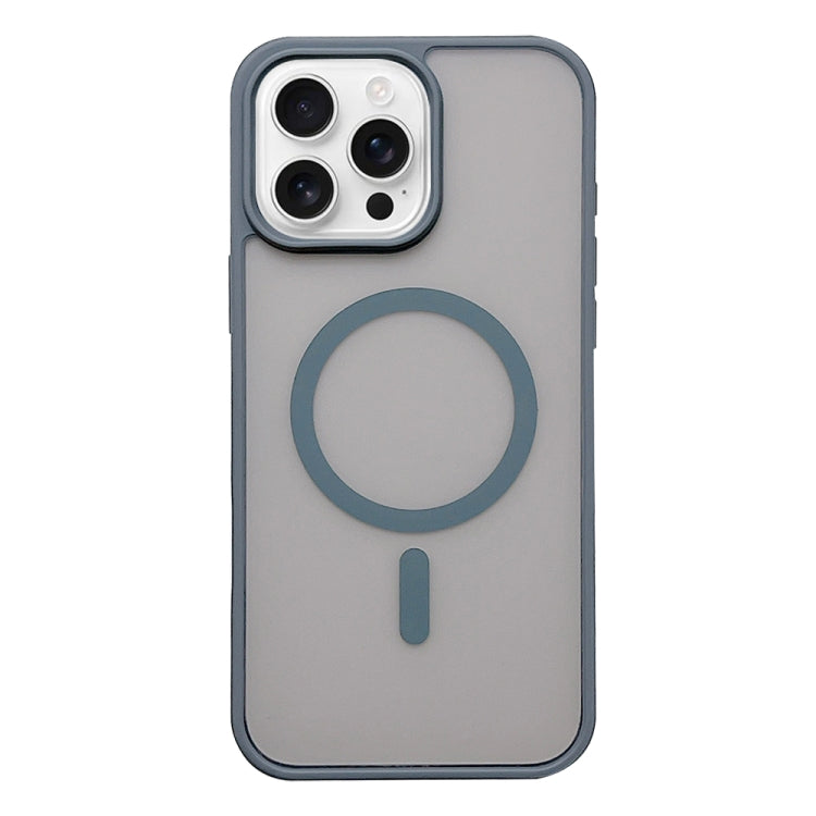 Funda para Teléfono Magsafe Frosted Skin Feel iPhone 16 Pro Max (Gris Titanio)