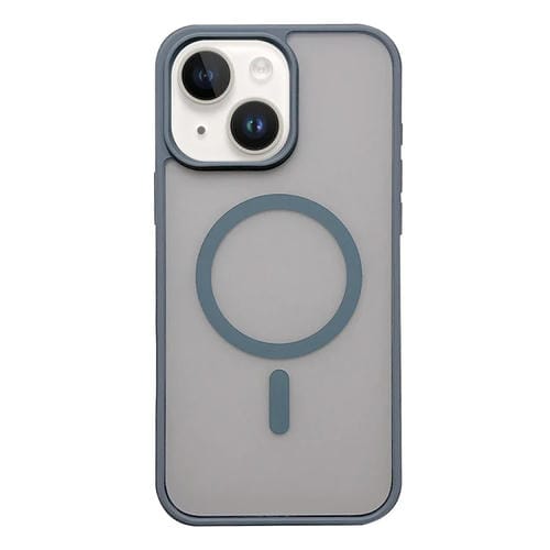 Funda para Teléfono Magsafe Frosted Skin Feel para iPhone 15 (Gris Titanio)