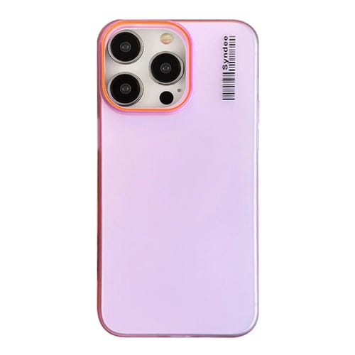 Funda para Teléfono PC Translúcida con Tacto de Piel de Arena Suave iPhone 15 Pro Max (Rosa)