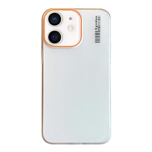 Funda para Teléfono PC Translúcida Tacto Piel Arena iPhone 11 (Blanco Transparente)