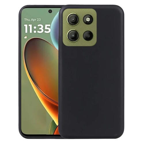 10 Fundas TPU para Motorola Moto G15 (Negra)