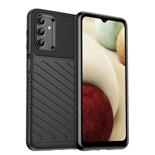 Funda TPU Samsung Galaxy A13 4G Tecnología Thunderbolt a Prueba de Golpes (Negra)