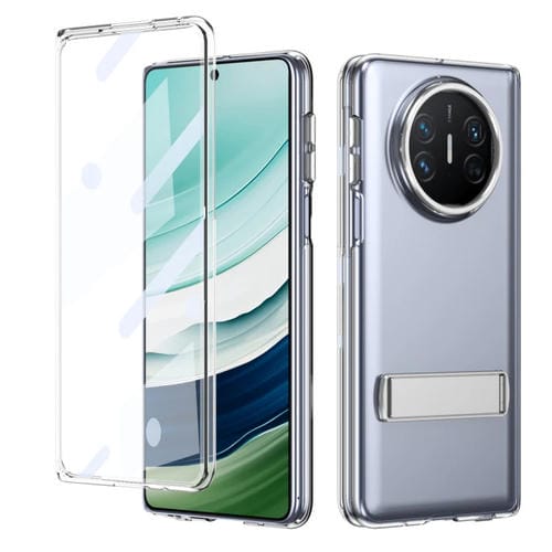 Funda híbrida TPU y Policarbonato con soporte para frío Huawei Mate X3 (Plateada)
