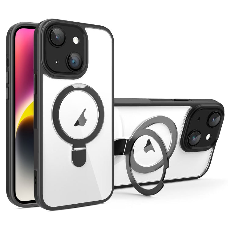 Funda para TelĂ©fono Apple iPhone 14 con Soporte Magsafe y PelĂcula de Cobertura Total (Negra)