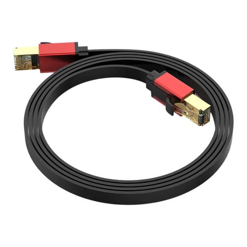 Cable Ethernet LAN Cat 8 de Alta Velocidad 40 Gbps 1 m (Rojo)