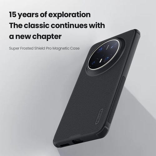 Funda Magnética Nillkin Frosted Shield Pro para Huawei Mate 70 Pro/70 Pro+ (Negra)