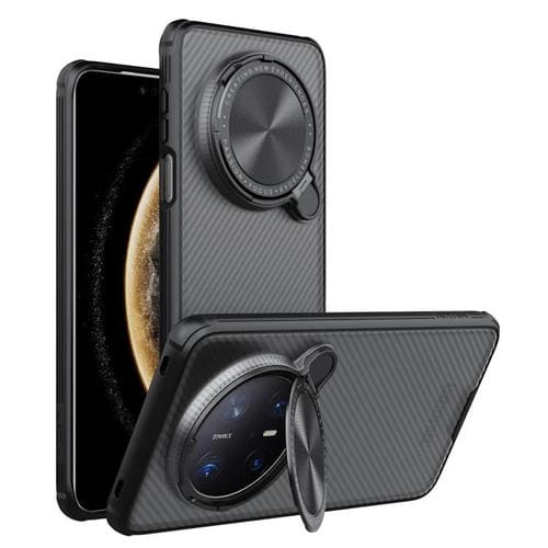 Funda PC Translúcida Nillkin Camshield Prop para Huawei Mate 70 Pro / 70 Pro+ (Negra)