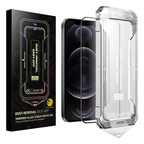 Película de Vidrio Templado HD para iPhone 12 Pro Max Fácil Instalación