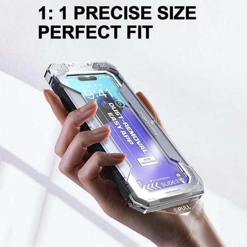 Película de Vidrio Templado HD para iPhone 12 Pro Max Fácil Instalación