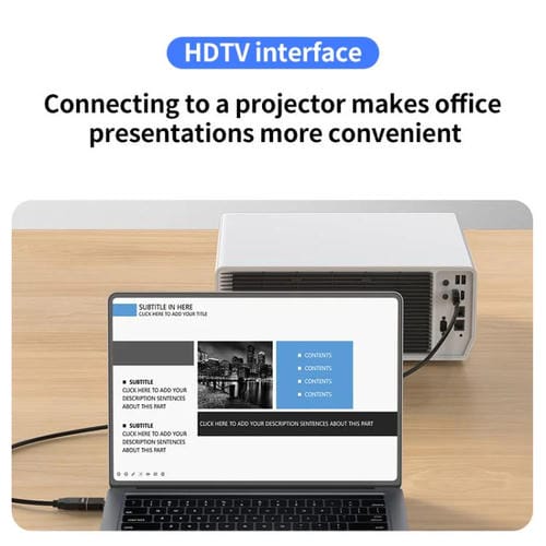 Adaptador 4K Tipo C a HDMI 2.0 (Deslustrado)