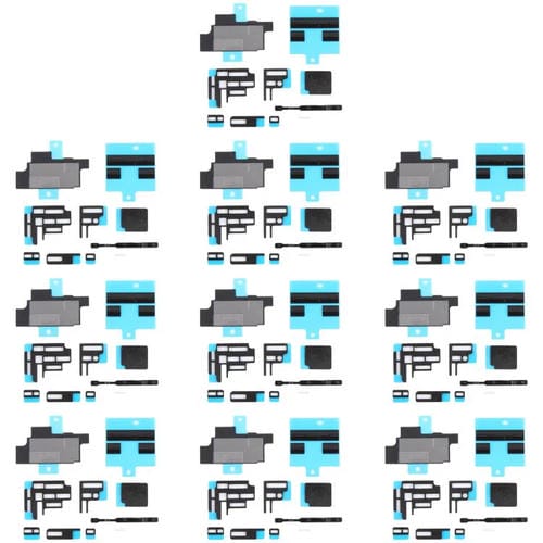 Autocollants dissipateurs de chaleur et coussinets en mousse pour carte mère FPC Apple iPhone 16 Pro (10 unités)