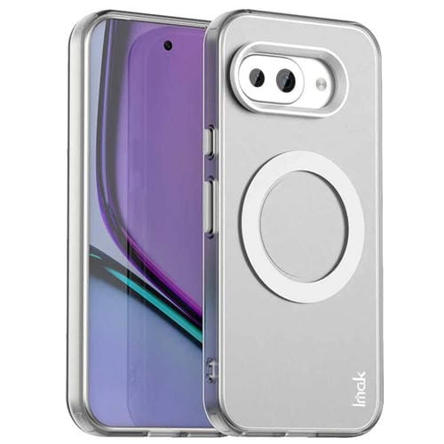 Funda para Teléfono Imak Candy Series a Prueba de Golpes Magsafe para Google Pixel 9A (Blanca)