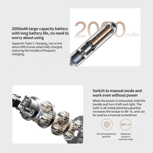 Gioco di Strumenti Elettrici Xiaomi Mijia (Nero)