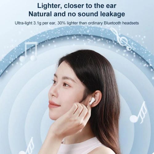 Auriculares Inalámbricos Lenovo Tc3302 Bluetooth 5.3 (Negros)