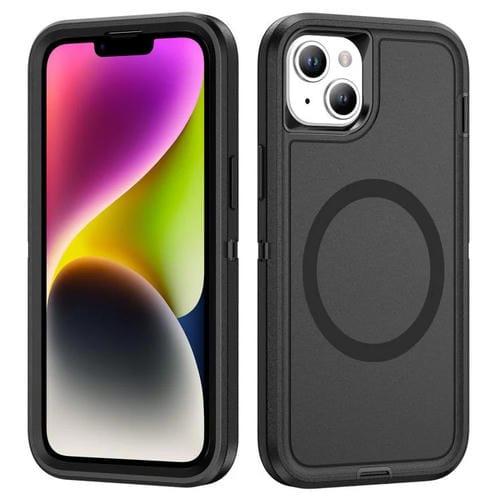 Funda Magnética para iPhone 13/14 Resistente al Agua y Magsafe (Negra)