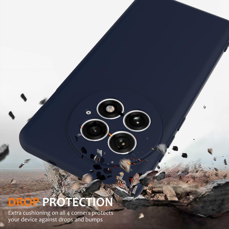 Funda silicona a prueba de golpes OnePlus 13 Magsafe (Azul Marino)