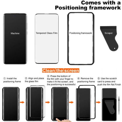 Película de Vidrio Templado Curvo Imak 3D para Huawei Mate 70 Pro con Pegamento Completo