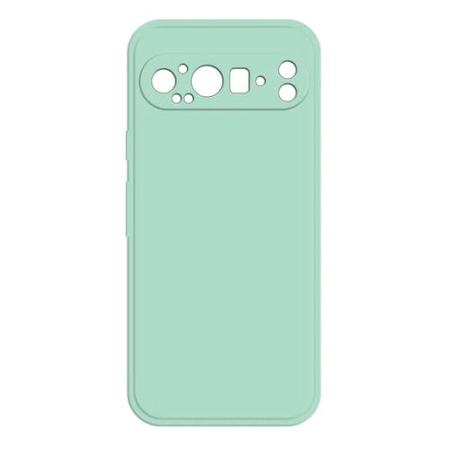 Funda Silicona Líquida Imitación para Google Pixel 9 Pro XL (Cian Claro)
