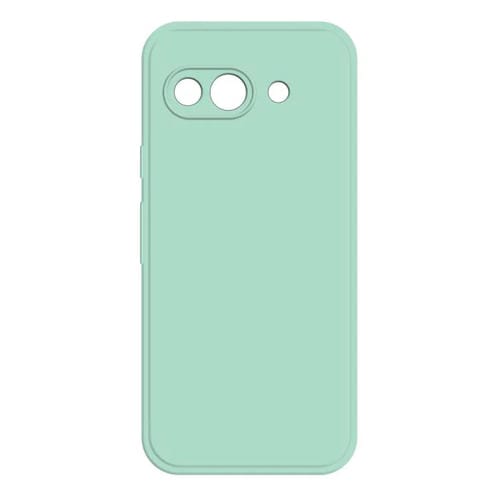 Funda Silicona Líquida Imitación para Google Pixel 9A (Cian Claro)