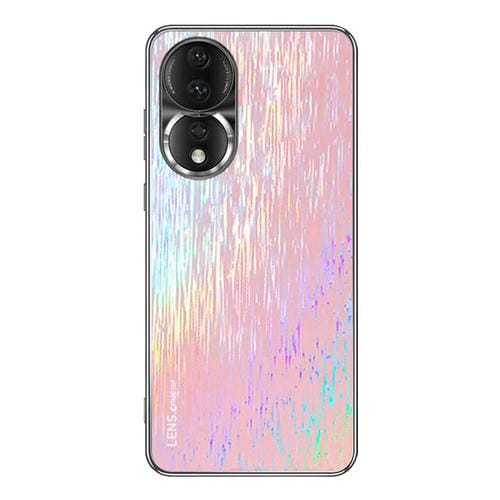 Funda Acrílico a Prueba de Golpes para Honor 80 (Rosa)