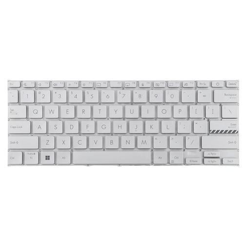 Asus Vivobook 14 Pro X1402 M1402 D1402 F1402 X1403Z X1402Z Tastatur (USA-Version) (Silber)