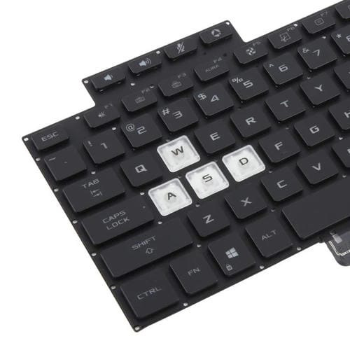 Backlit Keyboard Asus Tuf Air Fx516 Fx516P Fx516Pr Fx516Pm Fa516 (Black) (USA Version)