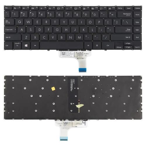 Tastiera Retroilluminata Asus Zenbook UX363E UX363EA UX363J UX363JA X371EA UX371 UX371E UX371EA UXF3000 UXF3000E (Nero) (Versione USA)
