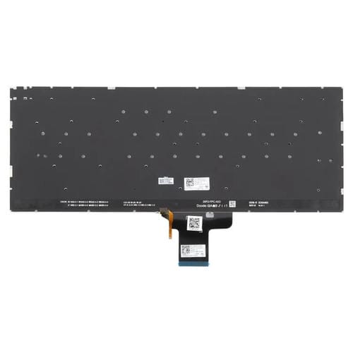 Hintergrundbeleuchtete Tastatur Asus Vivobook Pro 14X Modelle M7400 M4700 M4700Qc M4700PC M7600 M3400 M3401 M3401Q X7400 X3400 X3400P K3400P (Schwarz)
