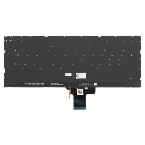 Tastiera Retroilluminata Asus Vivobook Pro 14X Modelli M7400 M4700 M4700Qc M4700PC M7600 M3400 M3401 M3401Q X7400 X3400 X3400P K3400P (Grigio)