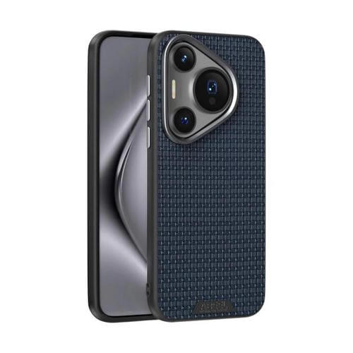 Funda de Cuero con Micro Relieve 6D Magsafe para Huawei Pura 70 Pro / 70 Pro+ (Verde)