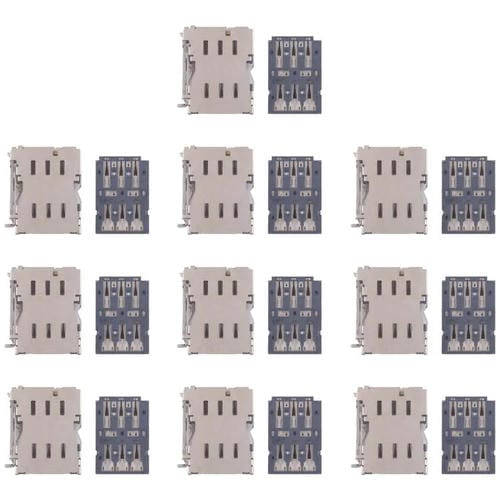 Lecteur de cartes SIM Samsung Galaxy S24+ SM-S928 (10 unités)