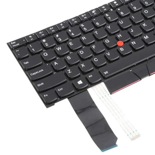 Hintergrundbeleuchtete Tastatur Lenovo Thinkpad E480 E485 E490 E495 E490S L380 L480 L390 L490 R480 R490 T480S T490 T495 (Schwarz) USA Version 01YP360