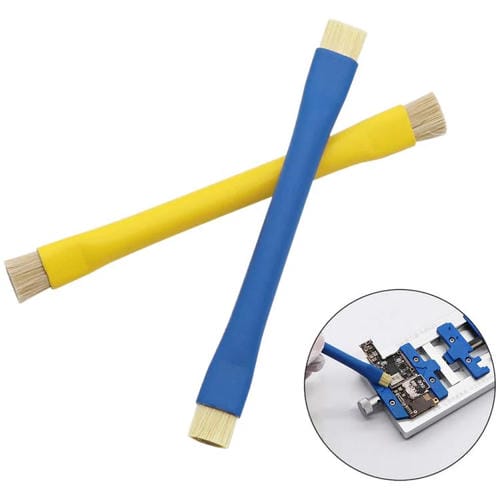 Hard Anti-Static Brush Clean Dust from Integrated Circuits on Motherboard (Blue)