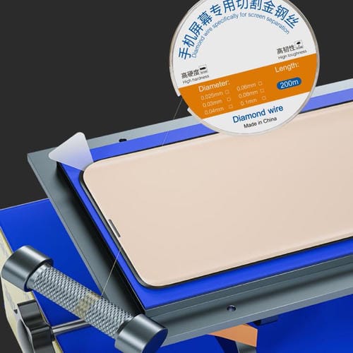 Maschenabstand 200 m mit Diamantschneidedraht Durchmesser 0,025mm