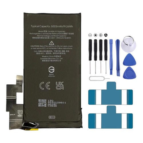 Battery G63QN of 5003 mAh for Google Pixel 6 Pro
