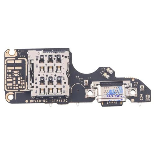 Charging Port Board for Vivo V40 5G V2348 with SIM Card Slot (without Fast Charging)
