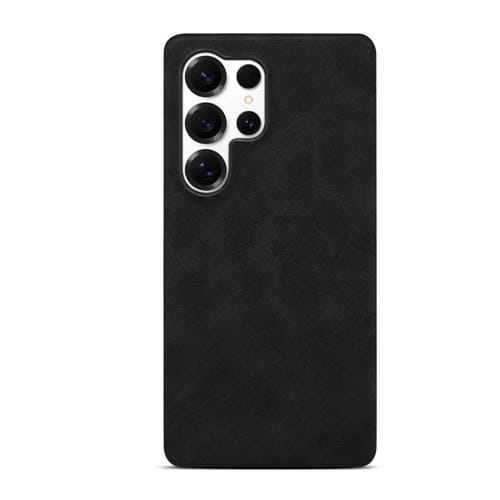 Funda MagSafe con textura retro para Samsung Galaxy S25 Ultra 5G (negra)