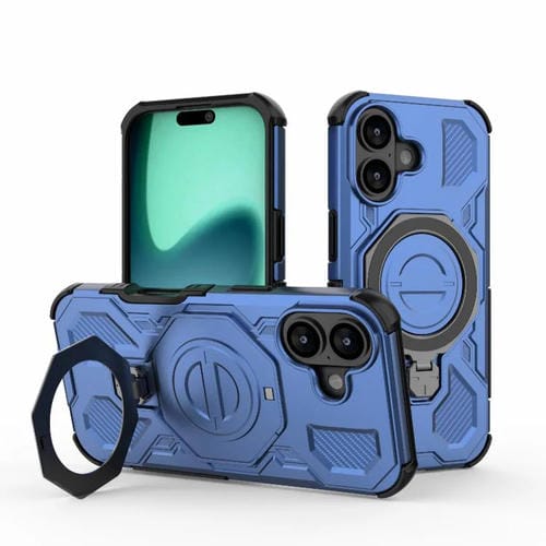 Funda magnética de TPU y PC MagSafe de color sólido para iPhone 17 y iPhone 20 (azul)