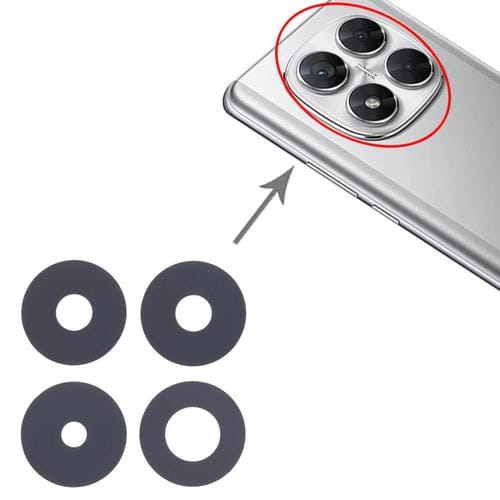 Lentes de Câmara Traseira Xiaomi POCO X7 (10 Unidades)
