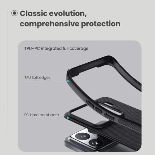 Funda magnética NILLKIN Frosted Shield Pro Magsafe para Xiaomi 15S Pro (negra)