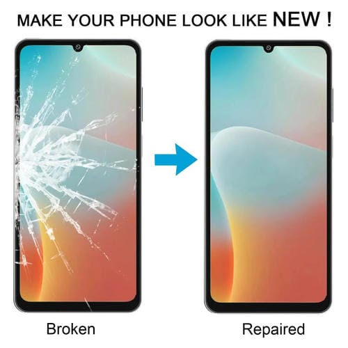 Glass Lens Outer Samsung Galaxy M06 SM-M066B with OCA Adhesive (10 Units)