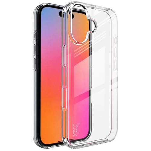 Funda de TPU transparente a prueba de golpes para iPhone 17 imak UX-10 Series (transparente)