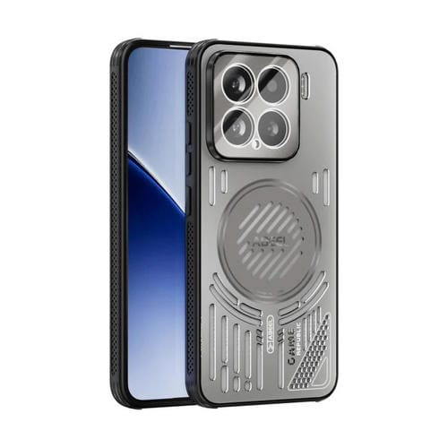 Funda para Xiaomi 15 ABEEL Ice Fox Series con disipador de calor Magsafe (gris titanio)