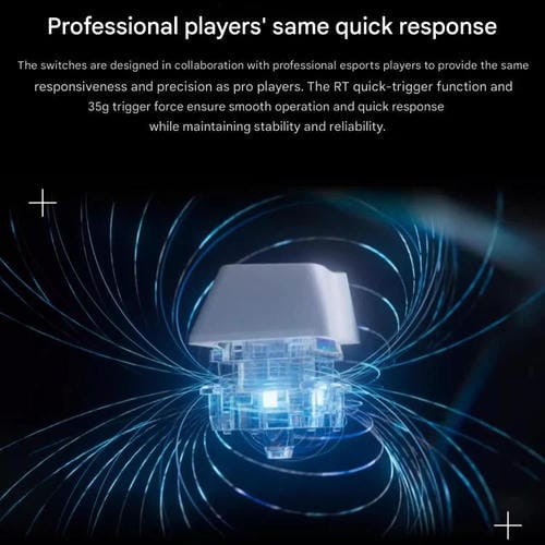 Teclado inalámbrico Logitech G PRO X TKL Rapid con interruptores magnéticos (Rosa)