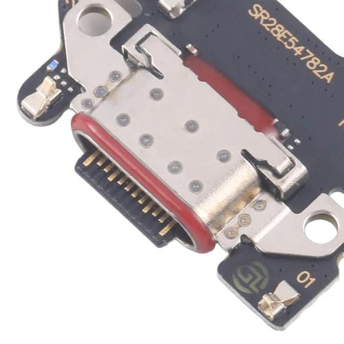 Placa de puerto de carga OEM con iC para Motorola Edge 60 Fusion
