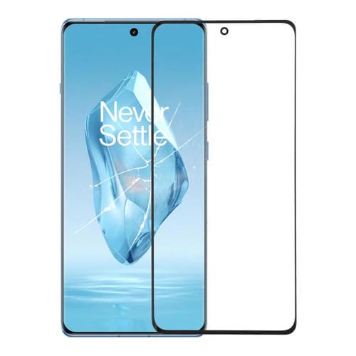 Lente de cristal exterior de pantalla frontal para OnePlus 12R con adhesivo OCA ópticamente transparente